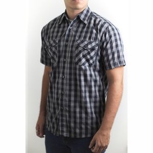 Fresh🌍 Plaid Skater Button Down